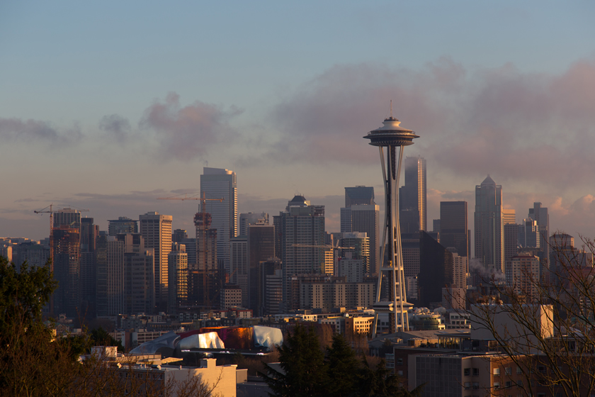 Seattle skyline from Queen Anne