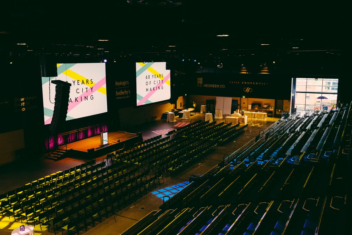 View of the venue interior