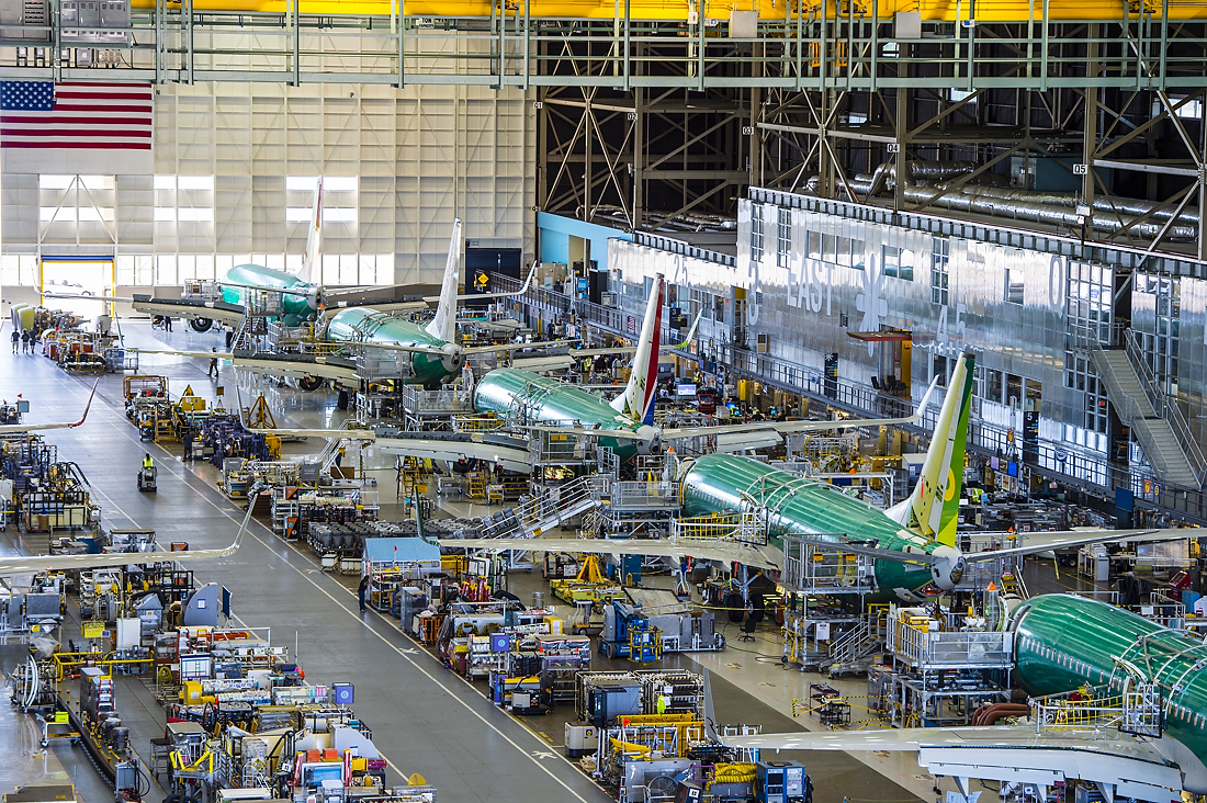 Boeing Factory tour